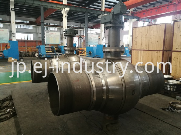 welded body ball valve